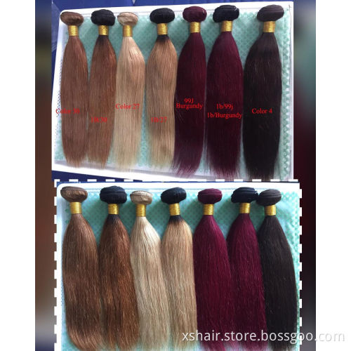 Ready to Ship Raw Brazilian Virgin Remy Virgin 100% Human Hair Vendors One Donor Brazilian Human Hair Weaves with Closure